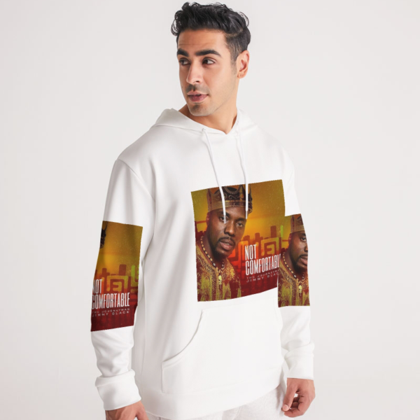 Modern graphic tee ideal for layering.