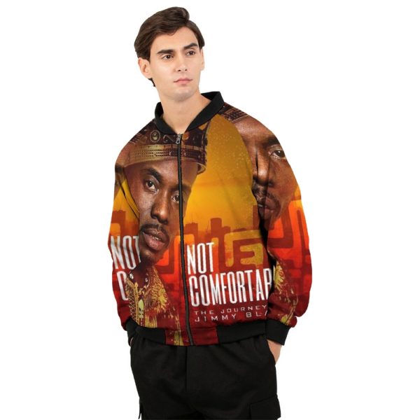 Trendy bomber jacket perfect for layering.