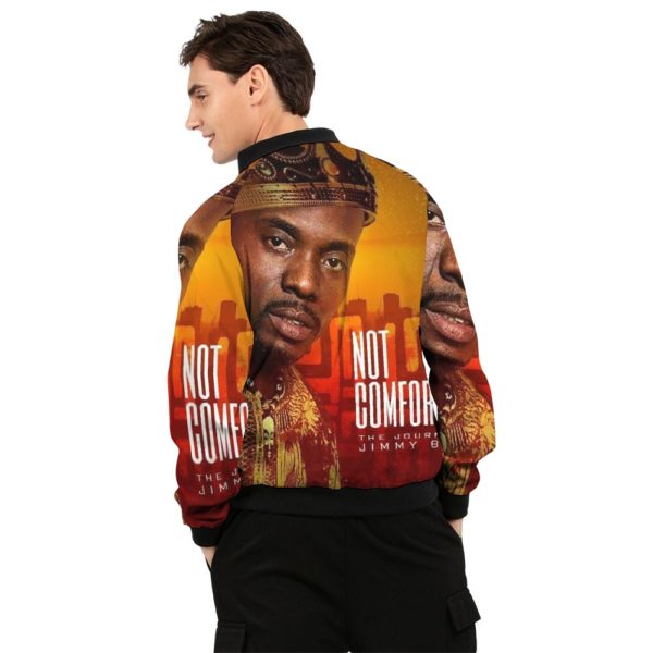 Classic bomber jacket for a fashionable style.