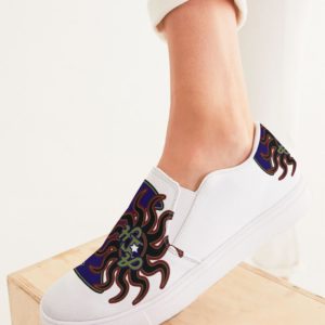 Retro Sun-n-The-Moon Women's Slip-On Canvas Shoe.